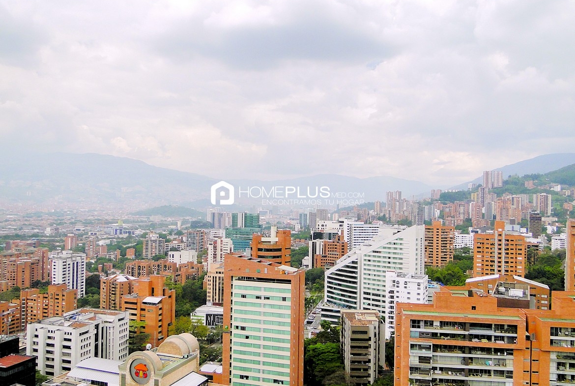 Apartamento Amoblado En Arriendo En El Poblado, Nueva Alejandría A339