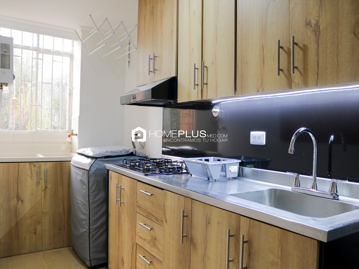 Apartamento Amoblado En Arriendo En El Poblado, Patio Bonito. Poblado Bonito. A270 (5)