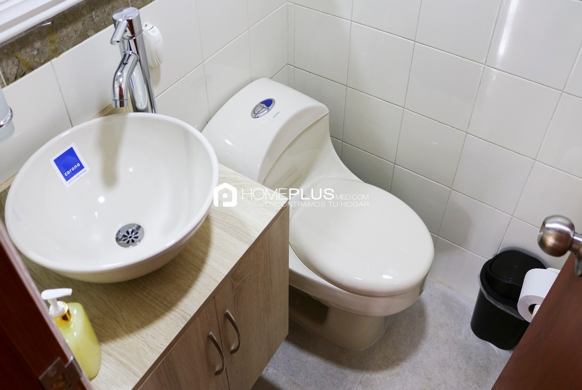 Apartamento Amoblado En Arriendo En El Poblado, Patio Bonito. Poblado Bonito. A270 (7)