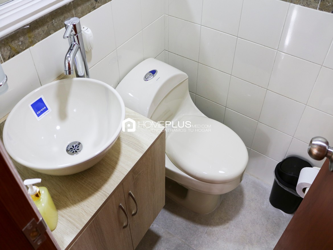Apartamento Amoblado En Arriendo En El Poblado, Patio Bonito. Poblado Bonito. A270 (7)