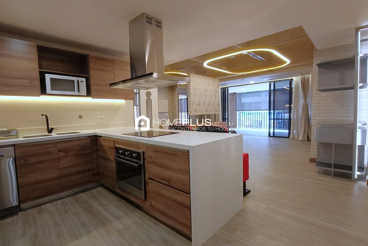 VENTA APARTAESTUDIO EL POBLADO CIUDAD DEL RIO V122 DISTRITO VERA 607