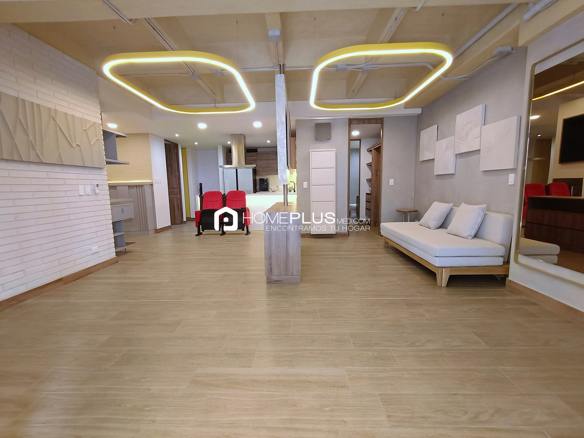 VENTA APARTAESTUDIO EL POBLADO CIUDAD DEL RIO V122 DISTRITO VERA 607