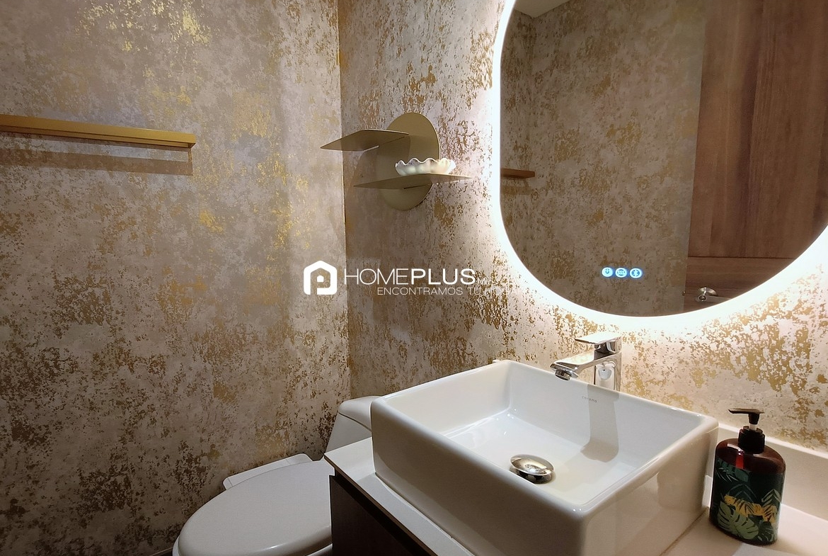 VENTA APARTAESTUDIO EL POBLADO CIUDAD DEL RIO V122 DISTRITO VERA 607