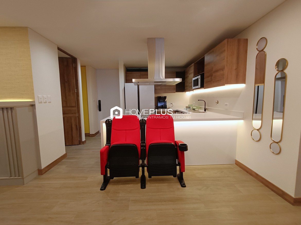 VENTA APARTAESTUDIO EL POBLADO CIUDAD DEL RIO V122 DISTRITO VERA 607