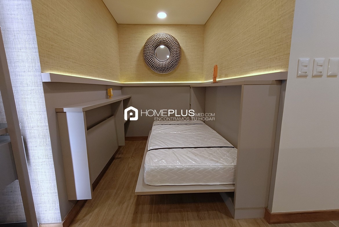 VENTA APARTAESTUDIO EL POBLADO CIUDAD DEL RIO V122 DISTRITO VERA 607