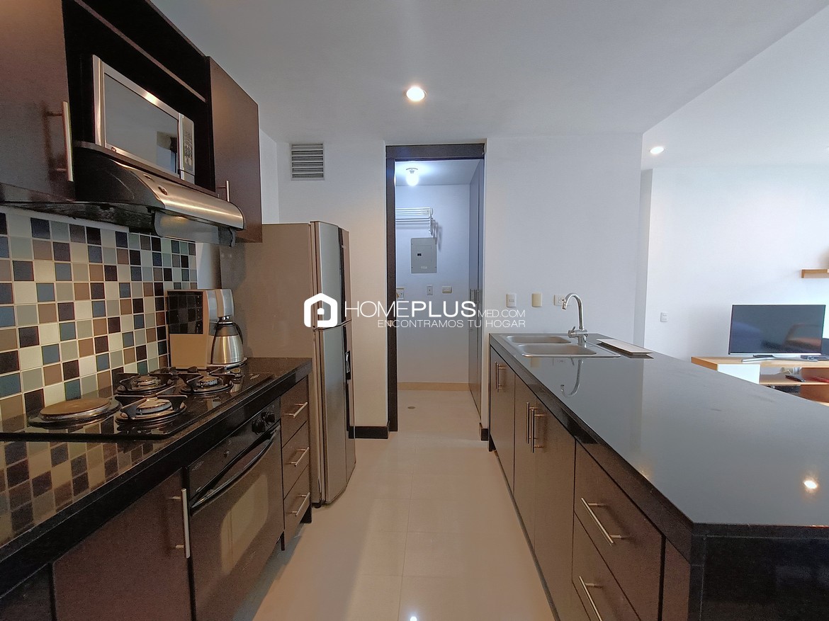 ALQUILER APARTAESTUDIO AMOBLADO EL POBLADO MILLA DE ORO A165 NUEVA ALEJANDRIA 302