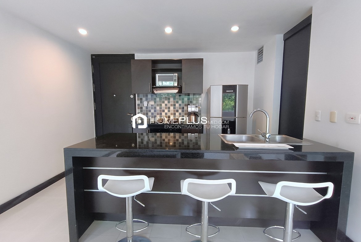 ALQUILER APARTAESTUDIO AMOBLADO EL POBLADO MILLA DE ORO A165 NUEVA ALEJANDRIA 302