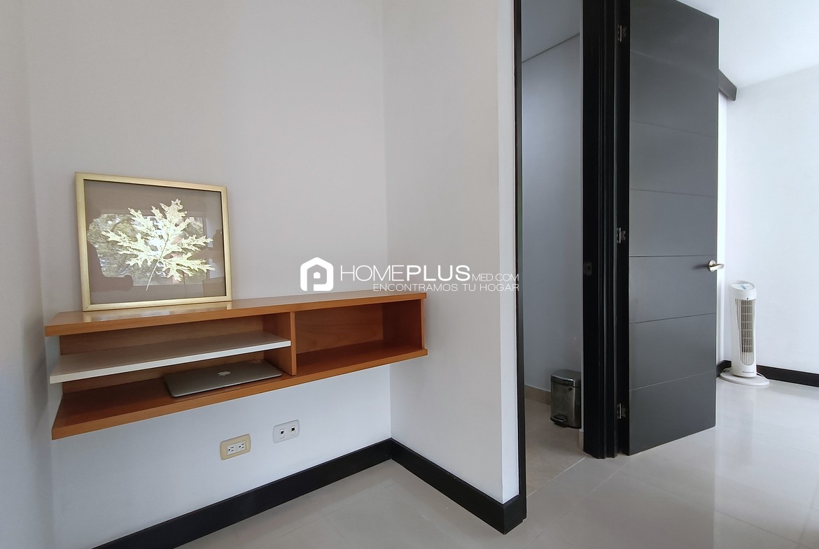 ALQUILER APARTAESTUDIO AMOBLADO EL POBLADO MILLA DE ORO A165 NUEVA ALEJANDRIA 302