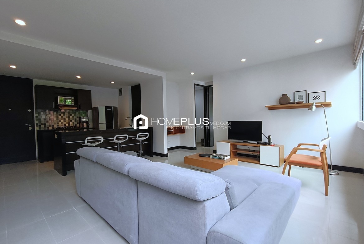 VENTA APARTAESTUDIO EL POBLADO MILLA DE ORO V127 NUEVA ALEJANDRIA 302