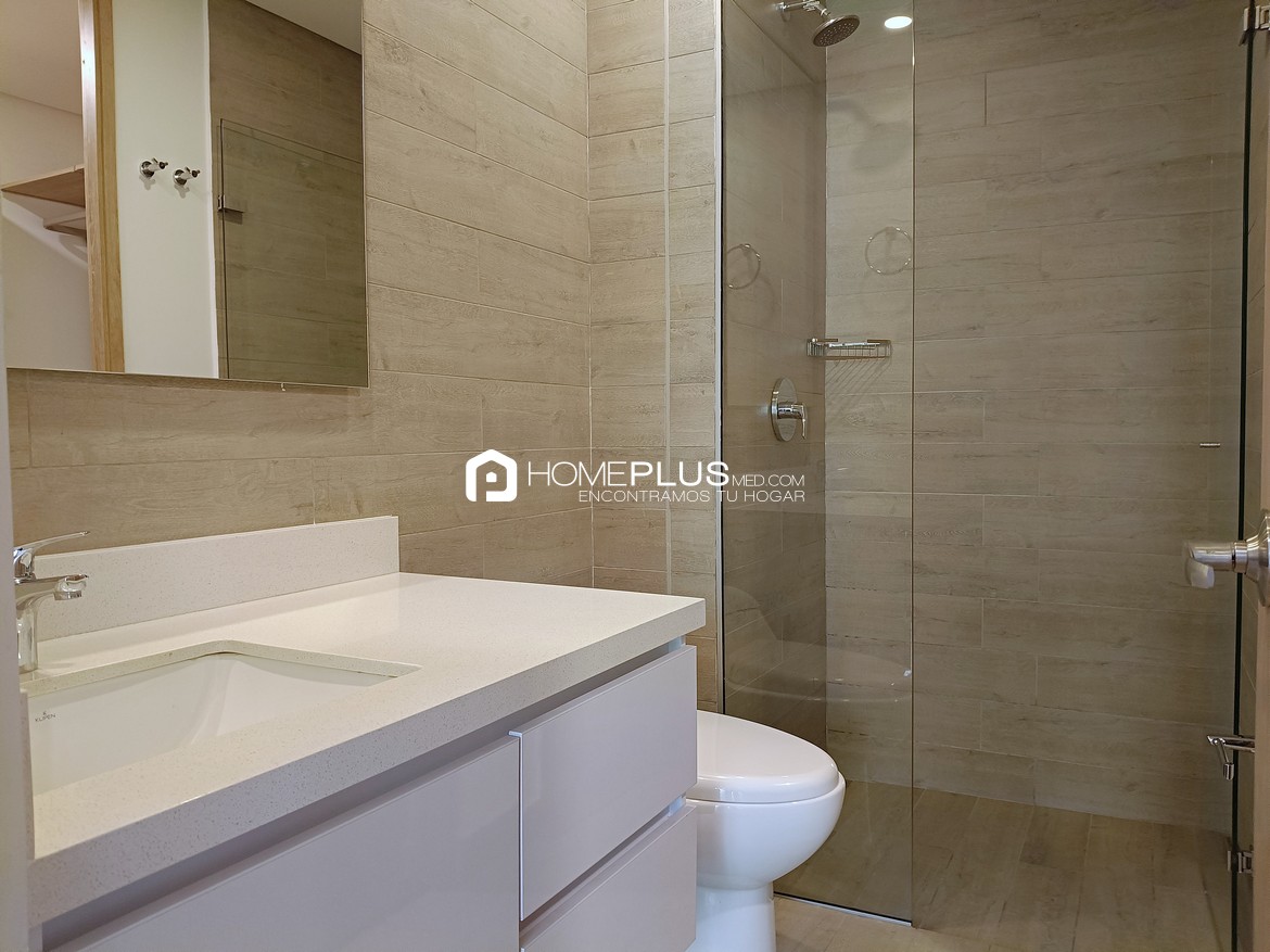 ALQUILER APARTAMENTO EL POBLADO MILLA DE ORO C230 CAMPESTRE 16.43 204