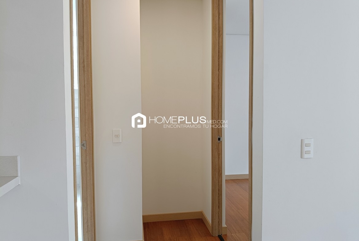 ALQUILER APARTAMENTO EL POBLADO MILLA DE ORO C230 CAMPESTRE 16.43 204