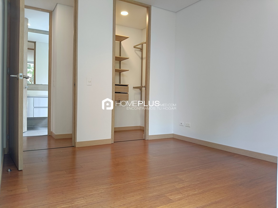 ALQUILER APARTAMENTO EL POBLADO MILLA DE ORO C230 CAMPESTRE 16.43 204