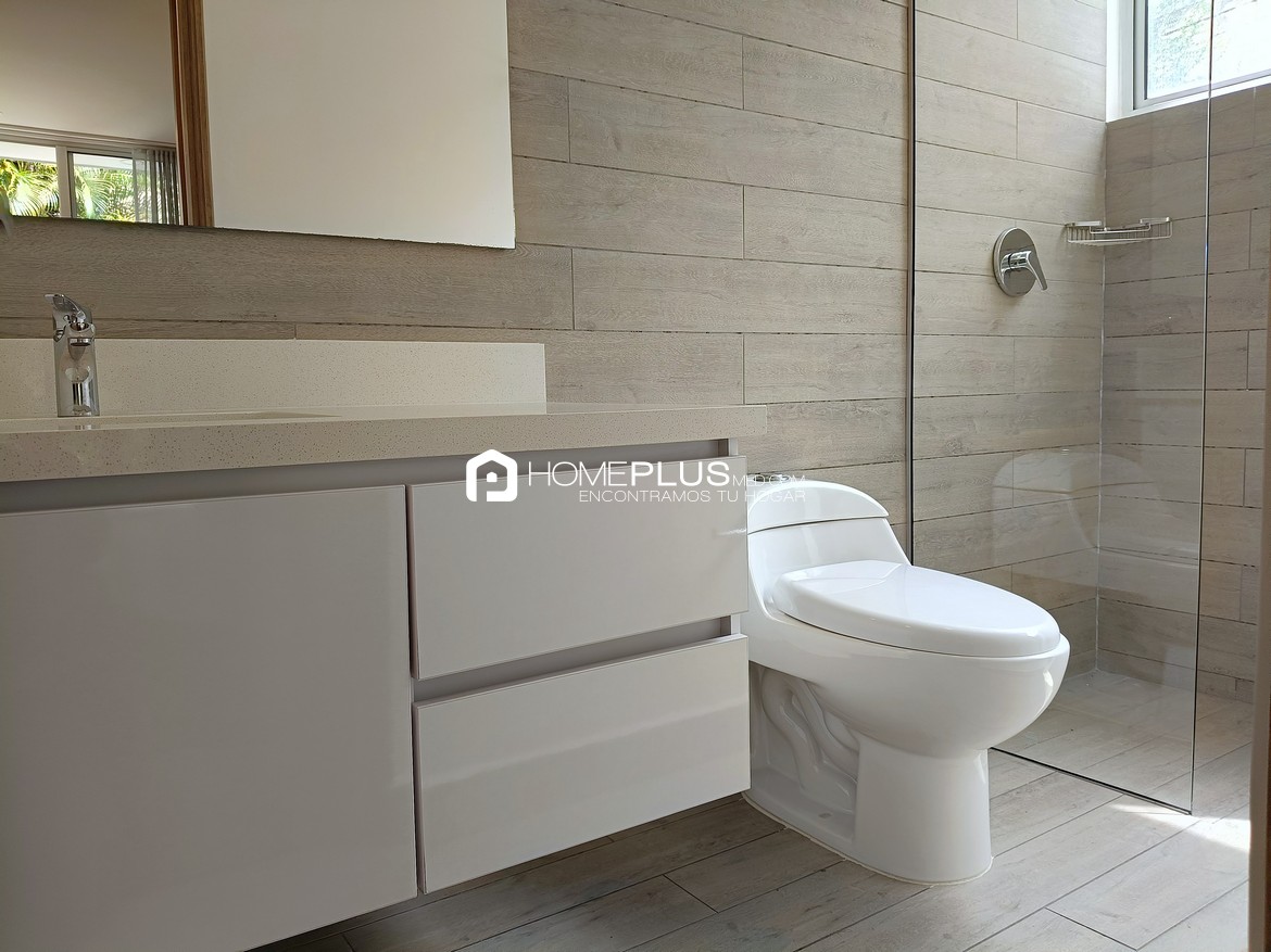 ALQUILER APARTAMENTO EL POBLADO MILLA DE ORO C230 CAMPESTRE 16.43 204