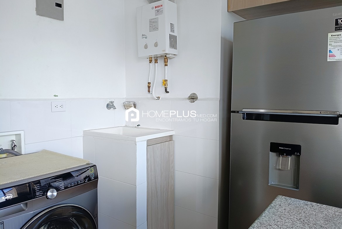 Apartamento Amoblado En Arriendo En Sabaneta, Mayorca. Scala Apartamentos A168