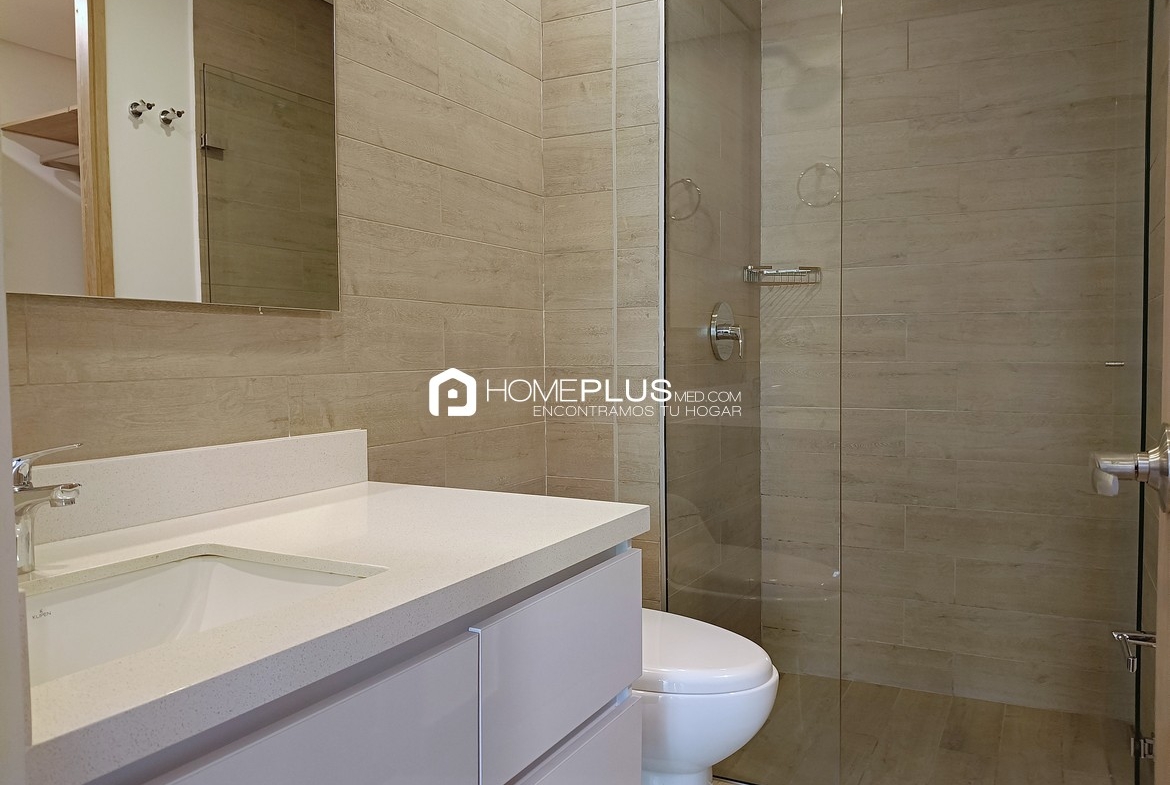 VENTA APARTAMENTO EL POBLADO MILLA DE ORO V130 CAMPESTRE 16.43 204