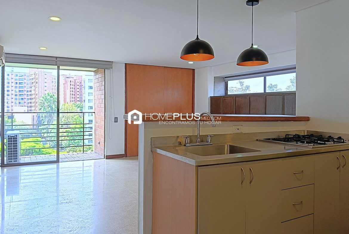 Apartamento En Arriendo En El Poblado, Patio Bonito. Cinnamon C235 (1)