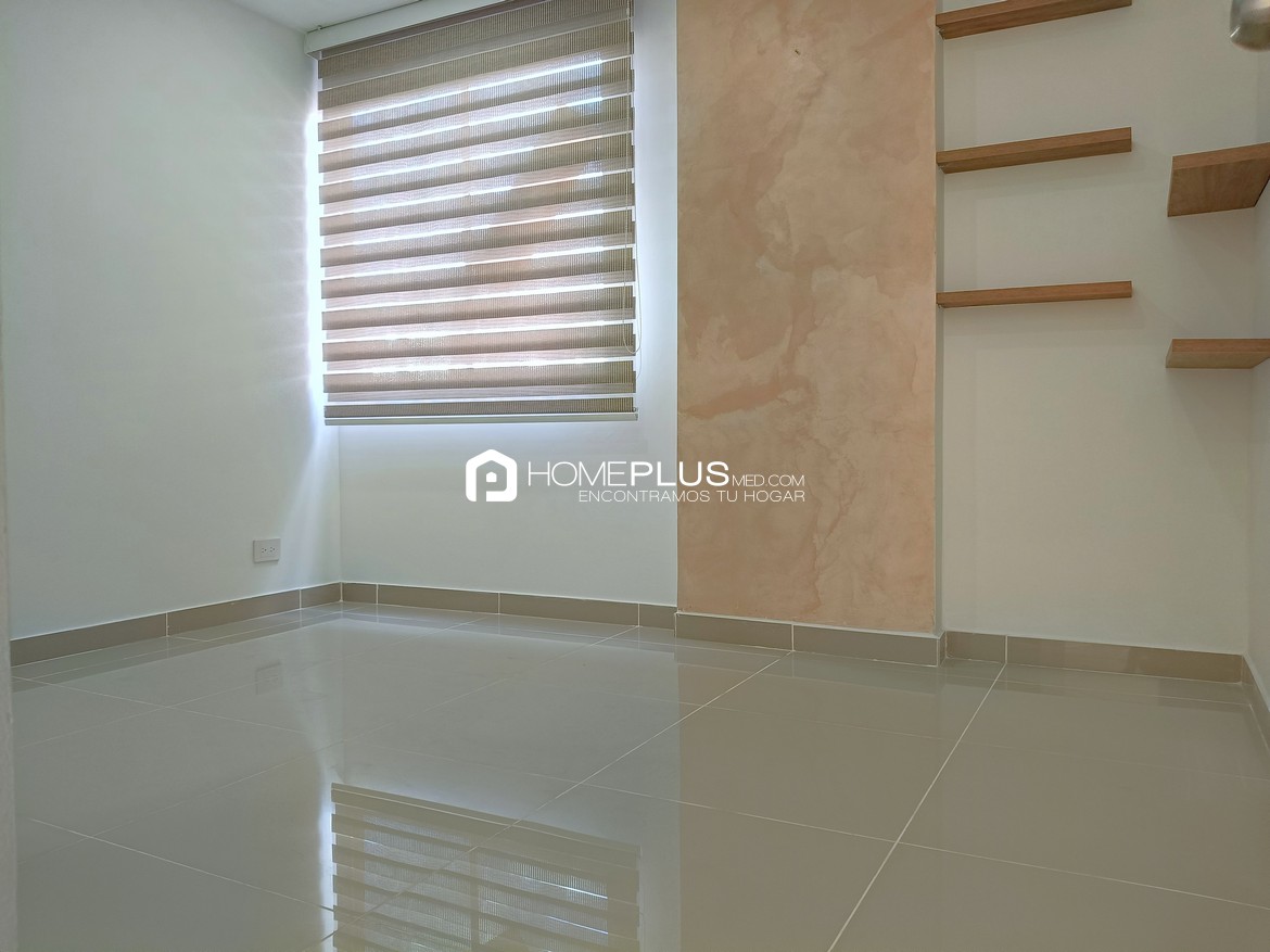 ALQUILER APARTAMENTO EN POBLADO, CIUDAD DEL RÍO, C257 PLAZA DEL RÍO