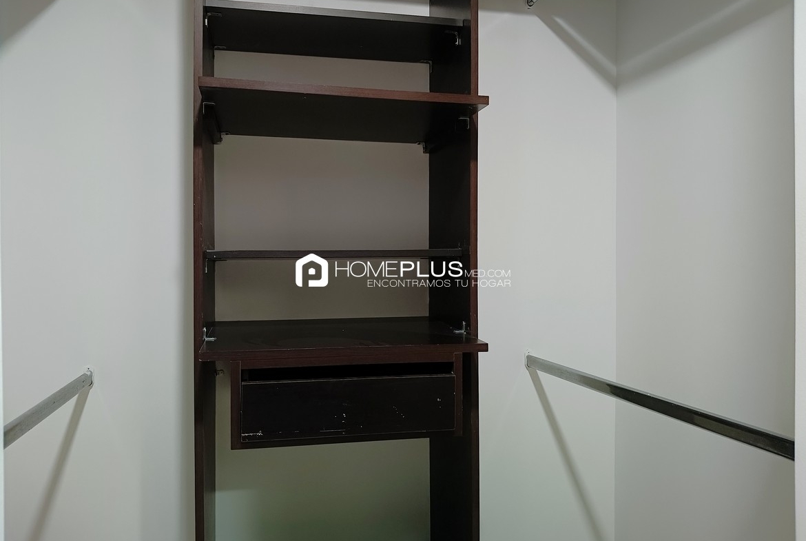 ALQUILER APARTAMENTO EN POBLADO, CIUDAD DEL RÍO, C257 PLAZA DEL RÍO