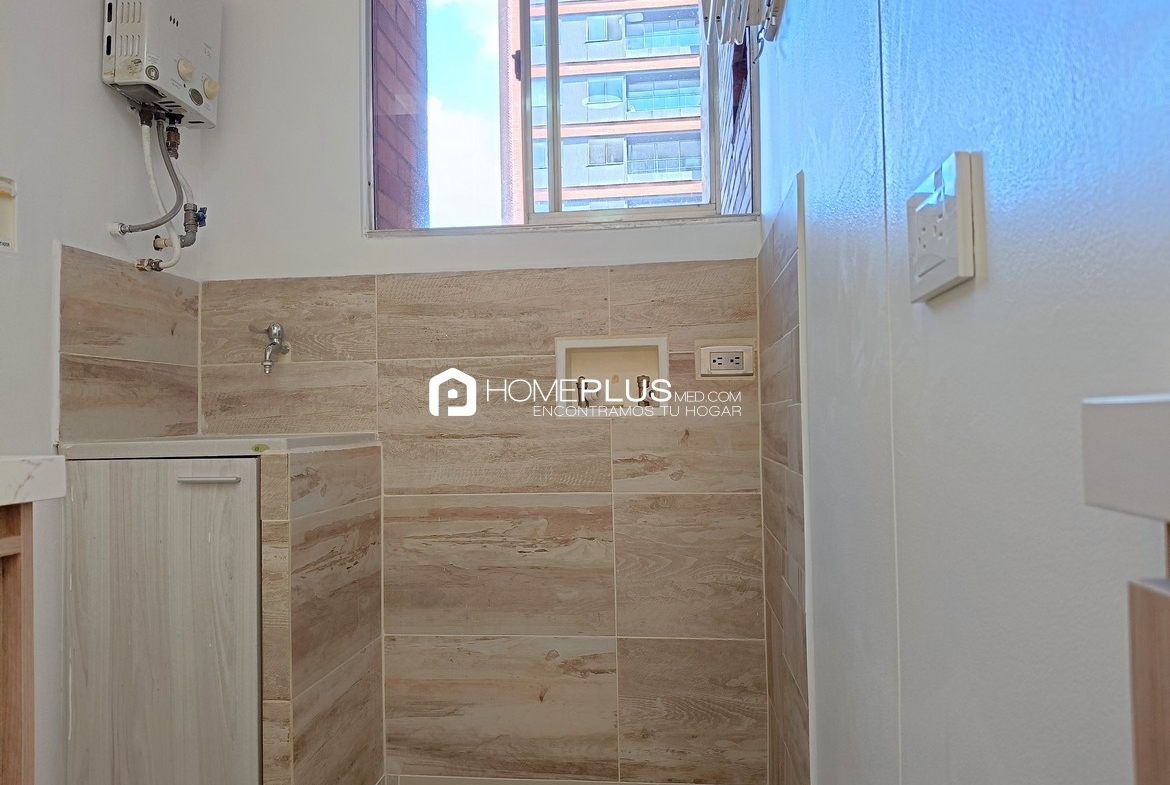 ALQUILER APARTAMENTO EN POBLADO, CIUDAD DEL RÍO, C257 PLAZA DEL RÍO