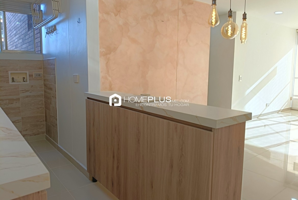 ALQUILER APARTAMENTO EN POBLADO, CIUDAD DEL RÍO, C257 PLAZA DEL RÍO