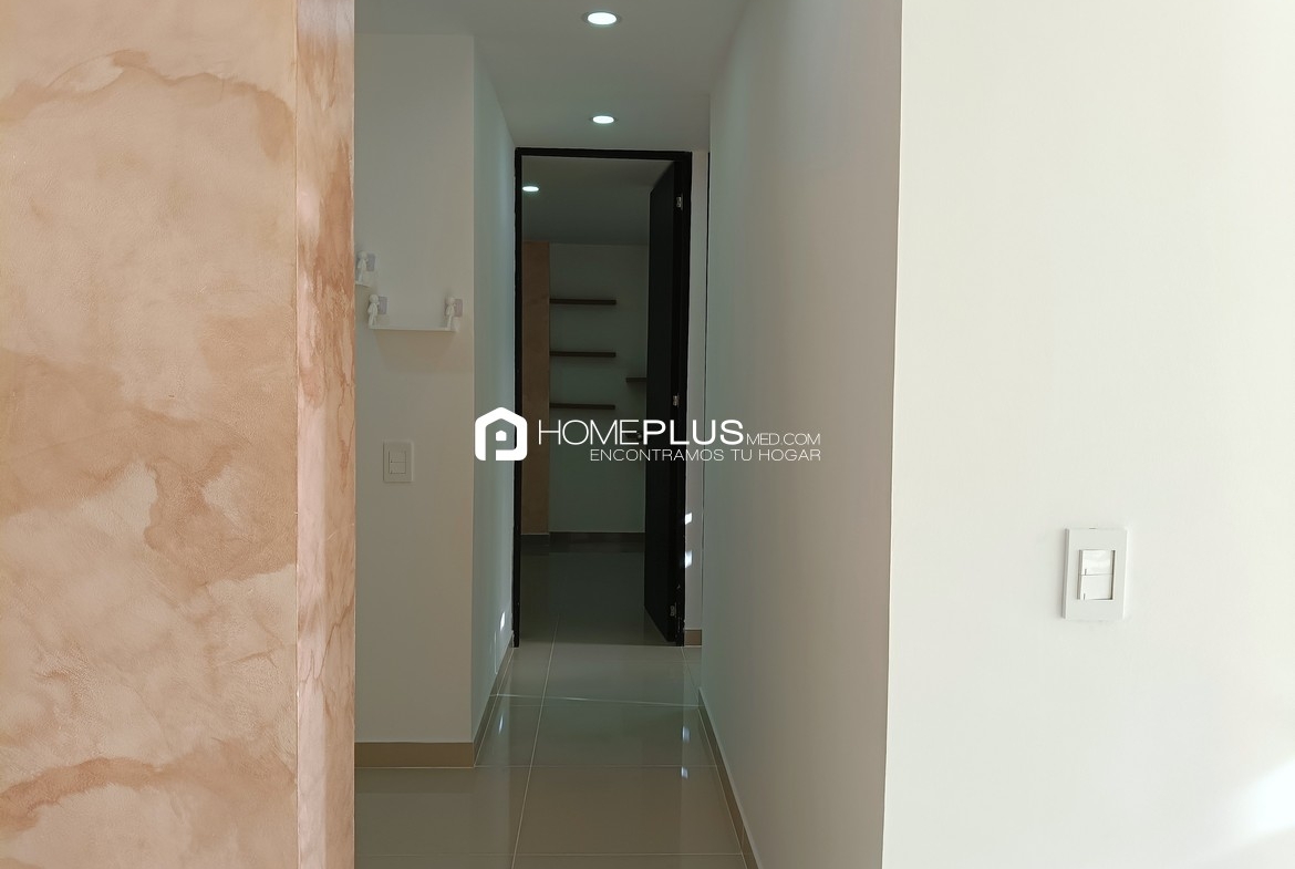 ALQUILER APARTAMENTO EN POBLADO, CIUDAD DEL RÍO, C257 PLAZA DEL RÍO