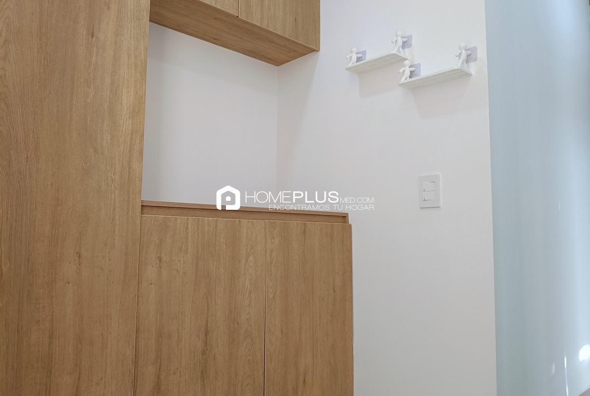 ALQUILER APARTAMENTO EN POBLADO, CIUDAD DEL RÍO, C257 PLAZA DEL RÍO