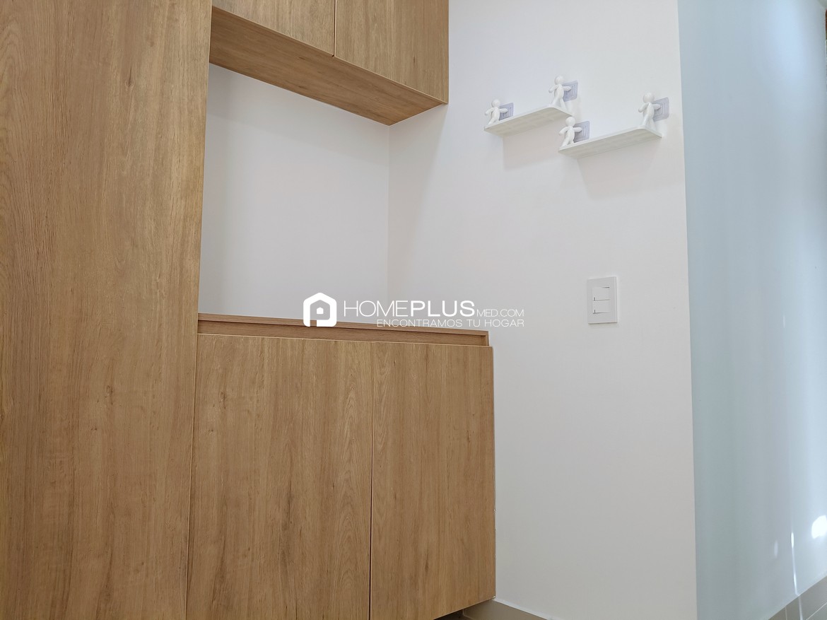 ALQUILER APARTAMENTO EN POBLADO, CIUDAD DEL RÍO, C257 PLAZA DEL RÍO